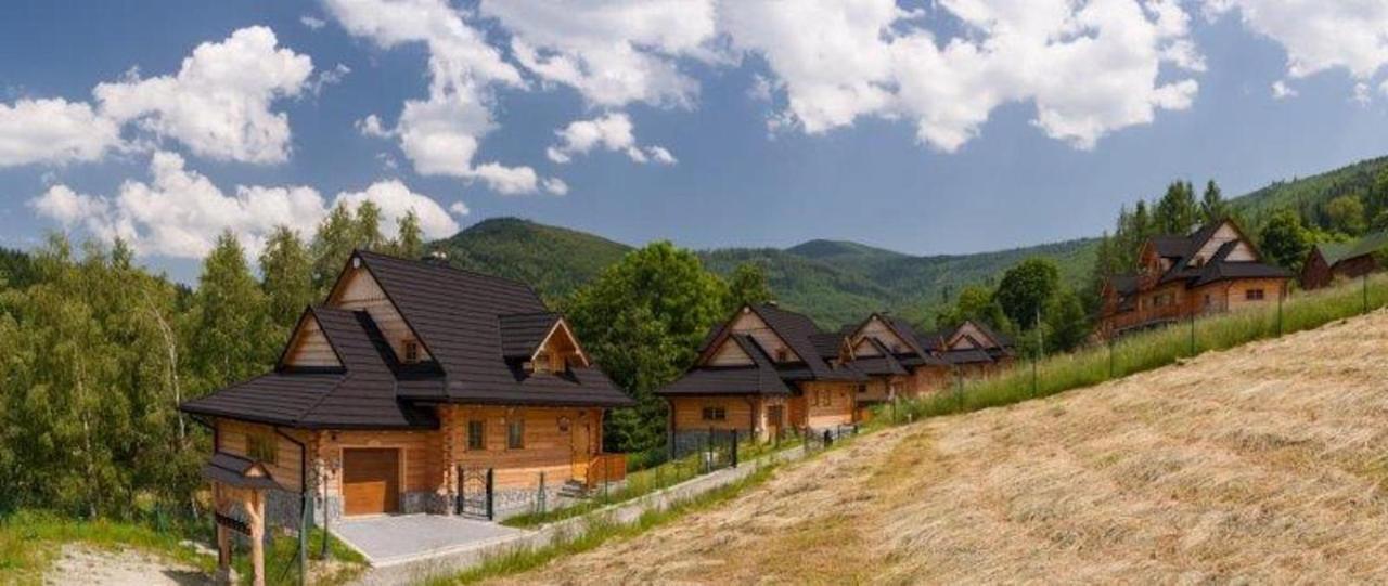 Mosorny Park Drewniane Komfortowe Domki Caloroczne Zawoja Exterior foto