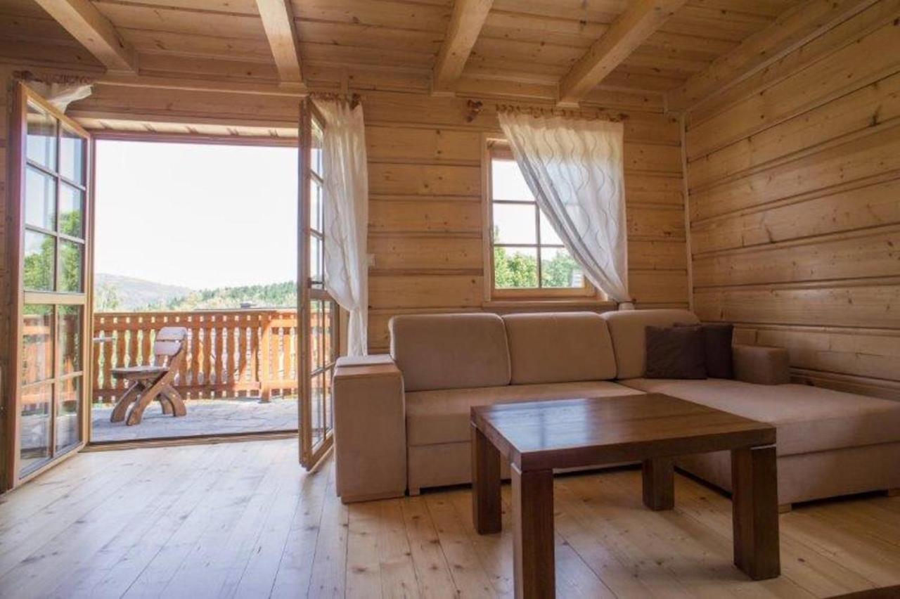 Mosorny Park Drewniane Komfortowe Domki Caloroczne Zawoja Exterior foto