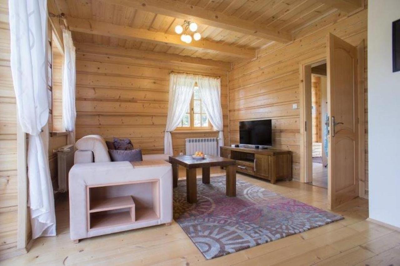Mosorny Park Drewniane Komfortowe Domki Caloroczne Zawoja Exterior foto