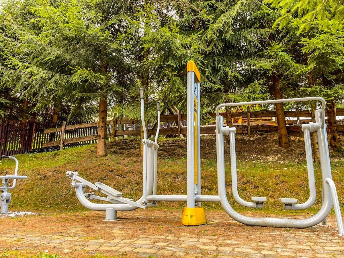 Mosorny Park Drewniane Komfortowe Domki Caloroczne Zawoja Exterior foto