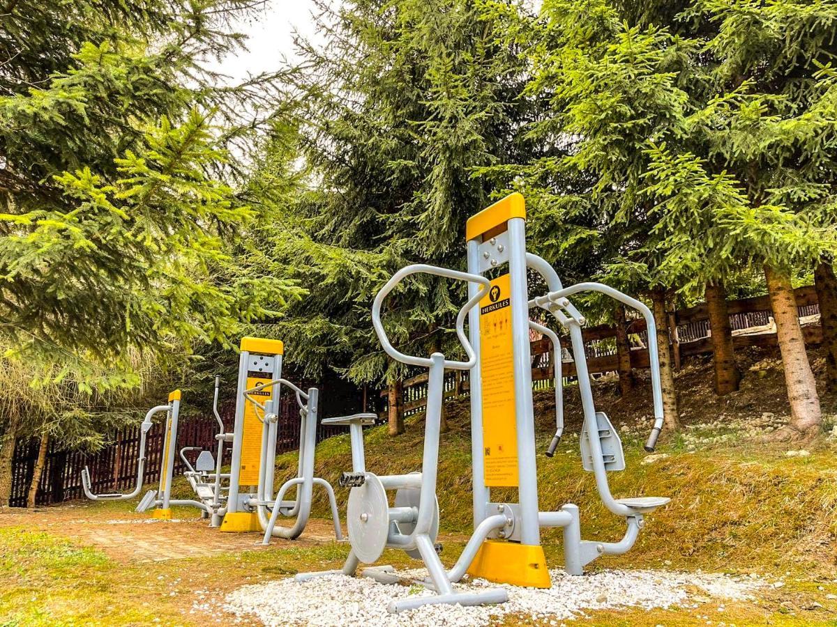 Mosorny Park Drewniane Komfortowe Domki Caloroczne Zawoja Exterior foto