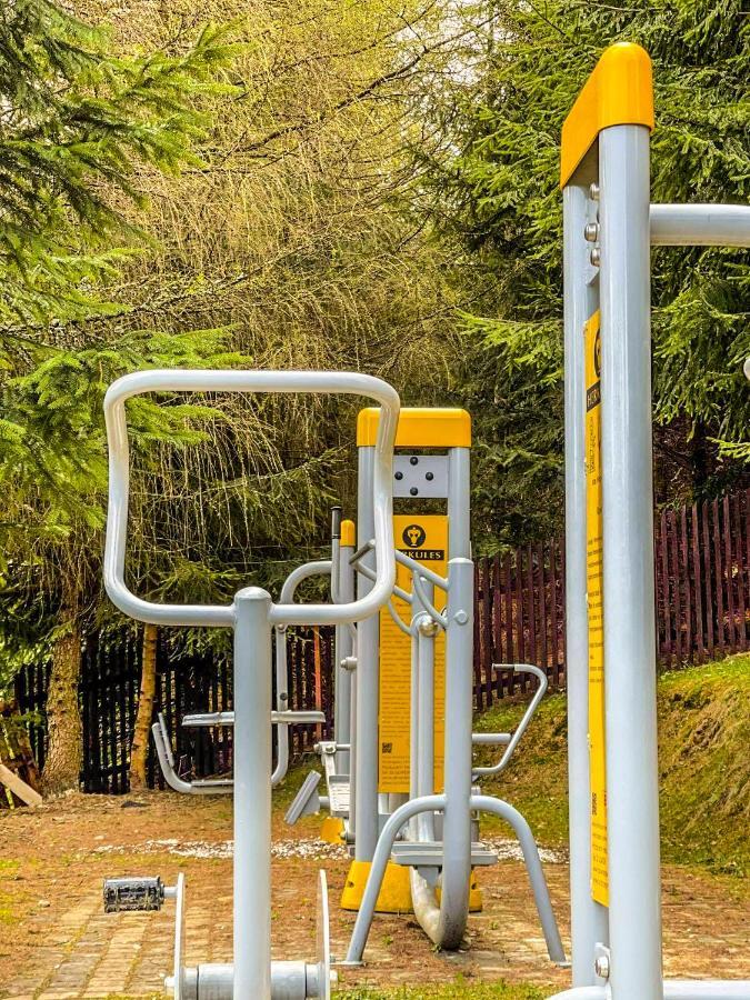 Mosorny Park Drewniane Komfortowe Domki Caloroczne Zawoja Exterior foto