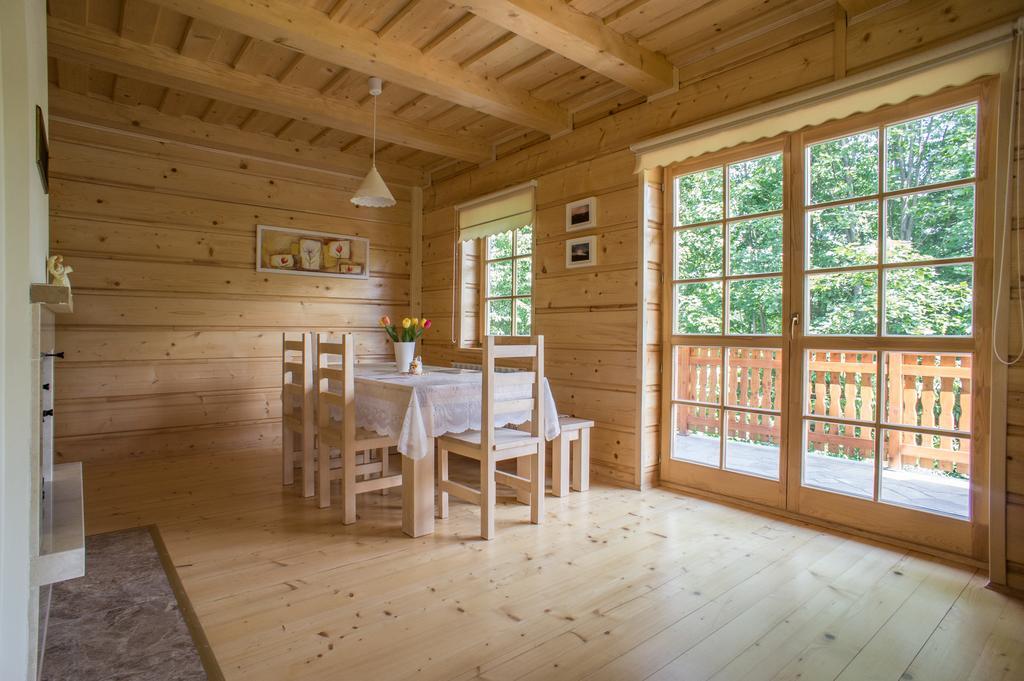 Mosorny Park Drewniane Komfortowe Domki Caloroczne Zawoja Exterior foto